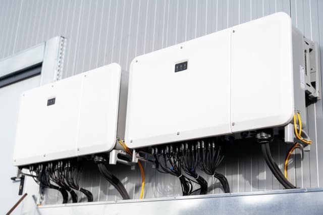 Solar Panels Background